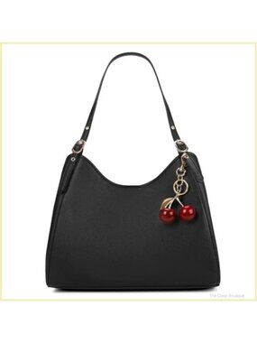 Faux Leather Slouchy Tote Bag Hobo Shoulder Purse for Work Travel